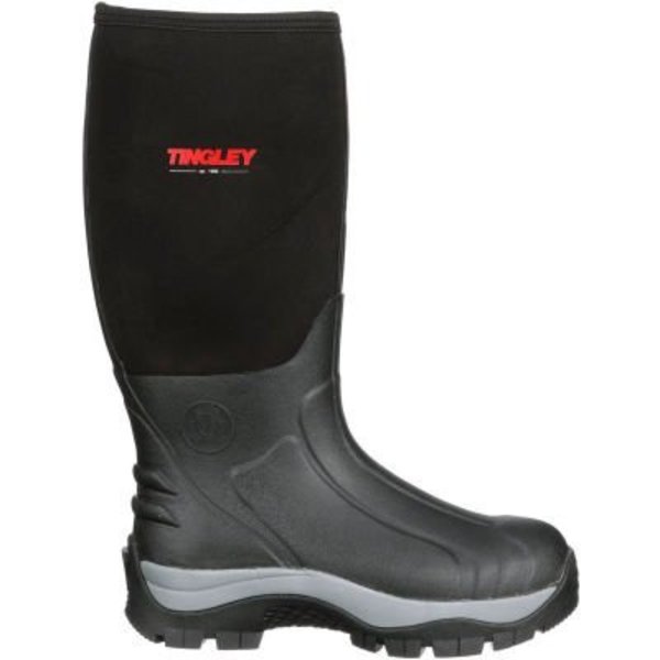 Tingley Tingley® Badger Insulated Fleece-Lined Boots, Plain Toe, Midsole, Deep Lug, 17"H, Blk, Size 5 80151.05